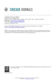A Babylonian Diviner's Manual