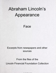 Abraham Lincoln's appearance
