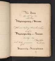 An Essay On The Physiognomy of Disease With some Prefatory Remarks in review of Physiognomy as a Science