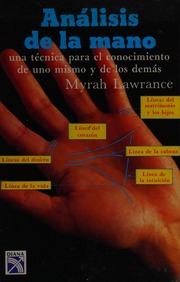 Análisis de la mano : una técnica para el conocimiento de uno mismo y de los demás
