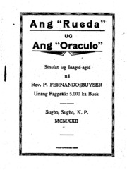 Ang rueda ug ang oraculo [microform]