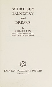 Astrology, palmistry and dreams