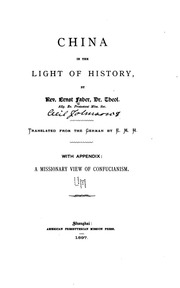 China in the Light of History (1897)