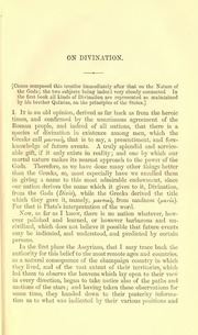 Cicero Divination