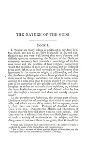 CICERO on the Gods, piety, sacred, holy, profane