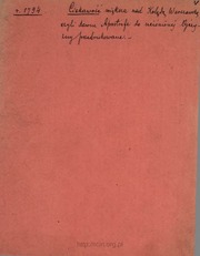 Ciekawość Większa Nad Kolędę Warszawską W Roku 1794. Czyli dawne Apostrofe Do uciśnioney Oyczyzny Polskiey, i iey Synow, stosowne do okoliczności teraraźnieyszych [!], z Xięgi pod Tytułem, Job ci