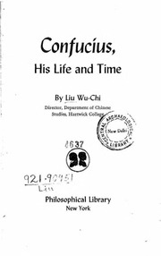 Confucius, His Life and Times (1955)
