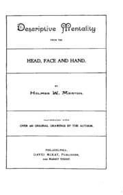 Descriptive mentality from the head, face and hand