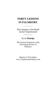 Forty Lessons In Palmistry