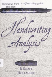 Handwriting analysis : a complete self-teaching guide