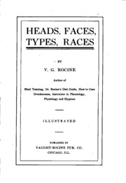 Heads, faces, types, races