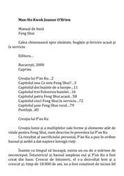 Sổ Tay Phong Thủy Căn Bản (Manual De Baza Feng Shui)