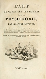 L'art de connaitre les hommes par la physionomie