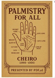 Palmistry For All By Cheiro, 1866 1936 PDF.ai