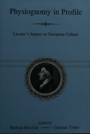 Physiognomy in profile : Lavater's impact on European culture