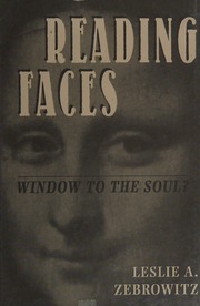 Reading faces : window to the soul?