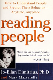 Reading people : how to understand people and predict their behavior-- anytime, anyplace