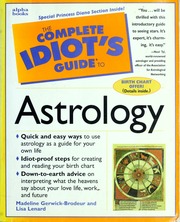 The complete idiot's guide to astrology