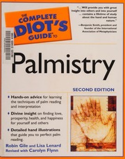 The complete idiot's guide to palmistry