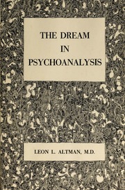 The dream in psychoanalysis