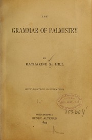 The grammar of palmistry