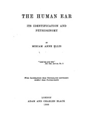 The human ear; its identifiction and physiognomy