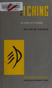 The I ching; or, Book of changes