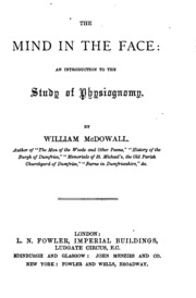 The Mind in the Face: An Introduction to the Study of Physiognomy