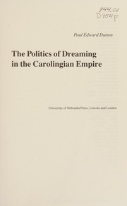 The politics of dreaming in the Carolingian empire