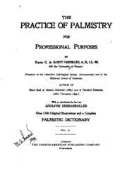 The Practice of Palmistry for Professional Purposes