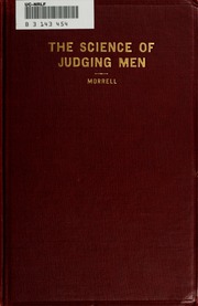 The science of judging men
