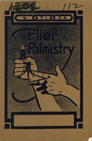 Utica Plier Palmistry : Nippers and Pliers