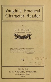 Vaught's practical character reader
