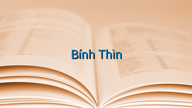 Bính Thìn