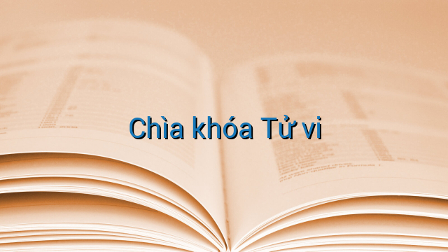 Chìa khóa Tử vi