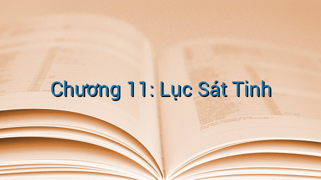 Chương 11: Lục Sát Tinh
