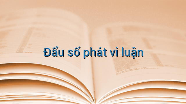 Đẩu số phát vi luận