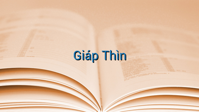 Giáp Thìn