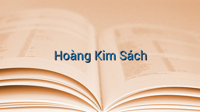 Hoàng Kim Sách