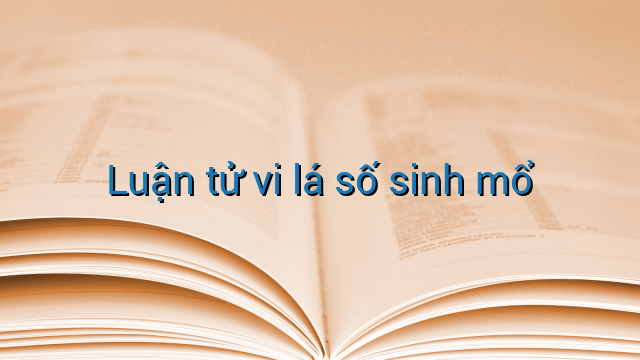 Luận tử vi lá số sinh mổ
