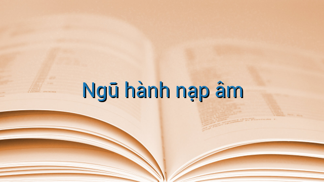 Ngũ hành nạp âm