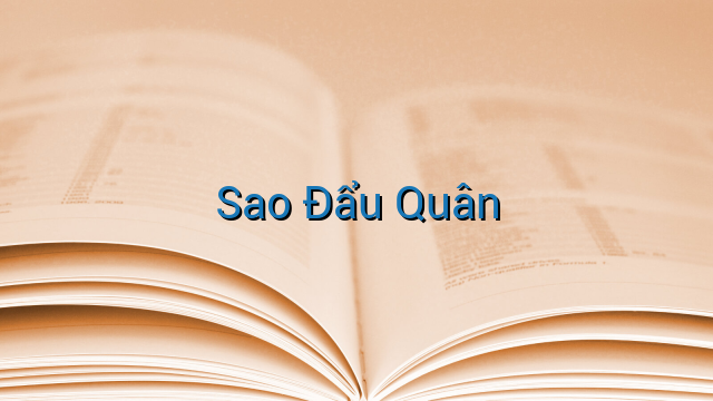 Sao Đẩu Quân
