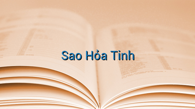 Sao Hỏa Tinh