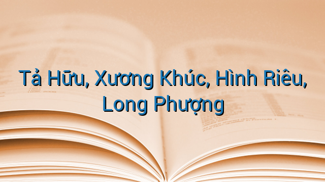 Tả Hữu, Xương Khúc, Hình Riêu, Long Phượng