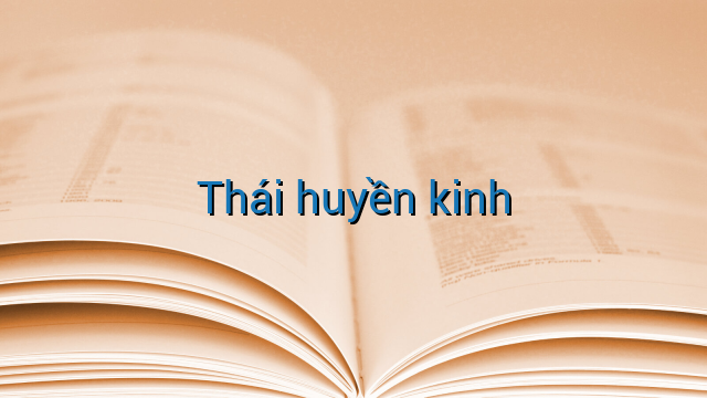 Thái huyền kinh