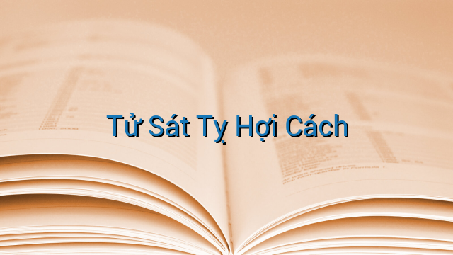 Tử Sát Tỵ Hợi Cách