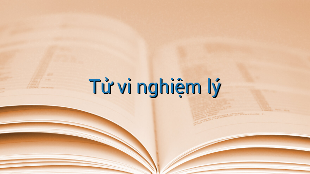 Tử vi nghiệm lý