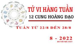 Tử vi tuần mới từ ngày 22/8/2022 - 28/8/2022 của 12 cung hoàng đạo