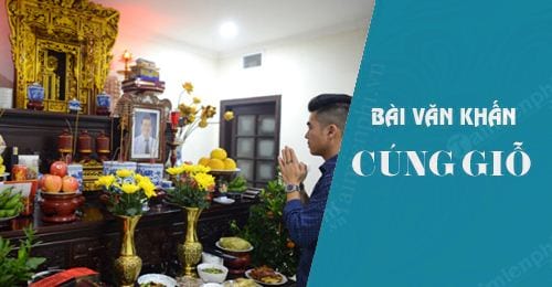 Văn khấn khi cúng giỗ