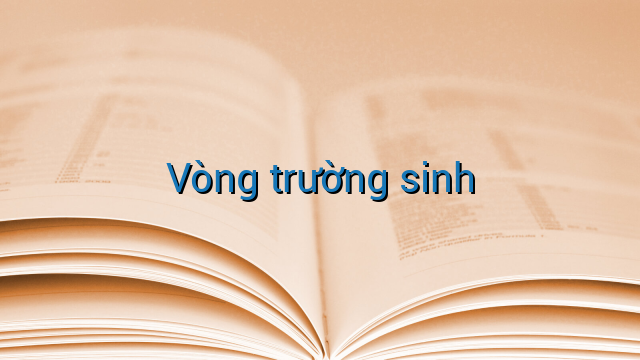 Vòng trường sinh